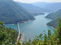Prevoj Sedlo / Durmitor vanuit Plužine via Trsa