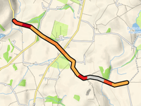 Procter Moss Road da Conder Bank