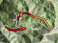 Prtovč via Podlonk przez Podlonk