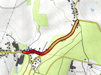 Prümer Berg przez Am Jahnstein