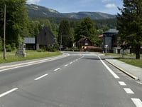 Karkonosze Pass from Špindlerův Mlýn
