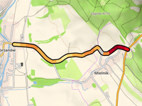 Przełęcz Mielnicka depuis Gorzanów