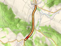 Przełęcz Mielnicka depuis Żelazno