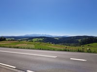 Przełęcz Osice from Sromowce Wyżne