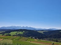 Przełęcz Osice from Sromowce Wyżne