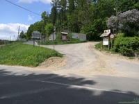 Srebrna Pass / Wolf's Crossing from Budzów