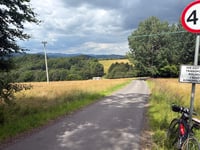 Walimska Pass from Walim via Juliusza Słowackiego