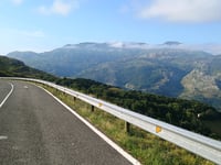 Puerto de Alisas z Arredondo przez Bustablado