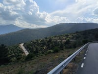 Puerto de Arrebatacapas von Puente Nuevo