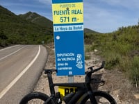 Puerto de Fuente Real depuis Riu Xúquer par Dos Aguas