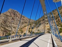Puerto de Fuente Real von Riu Xúquer über Dos Aguas