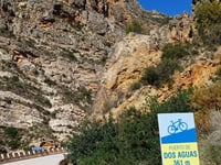 Puerto de Fuente Real von Riu Xúquer über Dos Aguas
