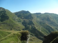 Puerto de Portillo de Lunada depuis San Roque de Riomiera