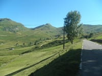 Puerto de Portillo de Lunada depuis San Roque de Riomiera