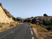 Puerto del Garruchal z San José de la Vega