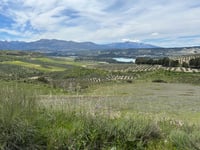 Puerto del Legionario from Fornes