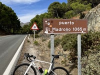 Puerto del Madroño von San Pedro de Alcántara