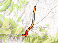 Puerto del Robledillo par San Pablo de los Montes