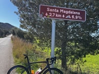 Puig de Santa Magdalena przez Camí de Santa Magdalena