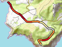 Puig Llentrisca da Cala d'Hort