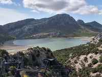 Puig Major von Pantà de Gorg Blau
