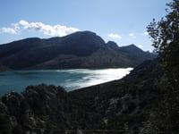 Puig Major von Pantà de Gorg Blau