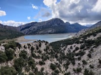 Puig Major von Pantà de Gorg Blau