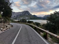 Puig Major von Pantà de Gorg Blau
