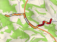Püttlacher Berg von Büchenbach