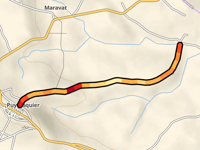 Puycasquier über Chemin d'Arlens