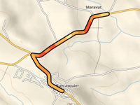 Puycasquier via Maravat