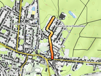 Quartier de la Charbonnière von Rue de la Forêt