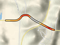 Rabbittown Road von Holley Crossroads