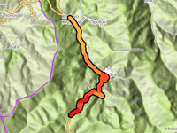 Radika Pass from Krushevë