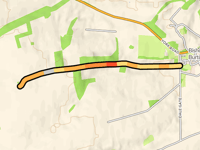 Rakes Road from Bishop Burton
