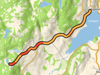 Ramsjøen da Eggkleiva