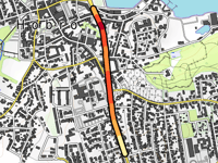 Randersvej über Brogade