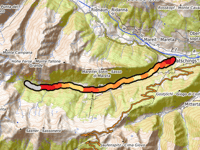 Ratschingstal / Val di Racines z Stange / Stanghe