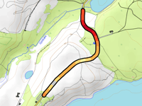 Ravnsbjerg über Inderøen