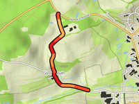 Rehberg z Wunsiedel przez Göringsreuth