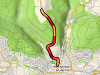 Reichenbacher Strasse da Reichenbach an der Fils