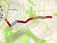 Reicholzheimer First via Zum Satzenberg