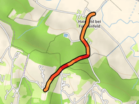 Reigersbergweg vanuit Hainfeld bei Fürstenfeld