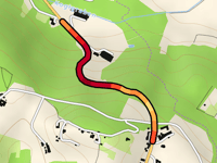 Reigersbergweg desde Neudorf bei Ilz
