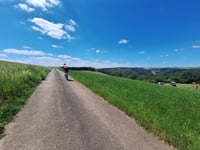 Rëmertsbierg from Michelau via Rëmertsbur