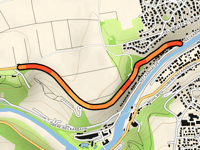 Remmingsheimer Strasse from Rottenburg am Neckar