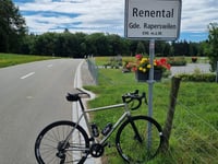 Rennentalstrasse von Berlingen