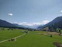 Reschenpass von Laatsch über Burgels