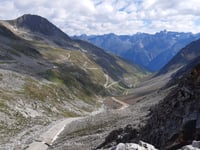 Rettenbachferner via Ötztaler Gletscherstrasse