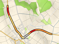 Rhönstrasse przez Gressthal